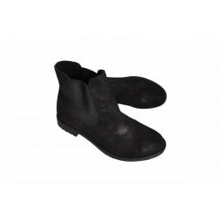 Botki czarne na szerszą stopę obcas 2,8cm nr.36