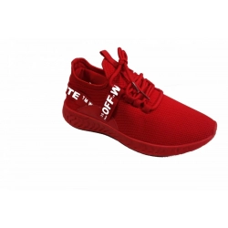 NOWOŚC Buty sportowe SIATKI CZERWONE 44