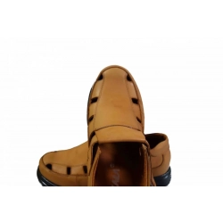 BARDZO szerokie sandały MESKIE beż teg 3 X H 40