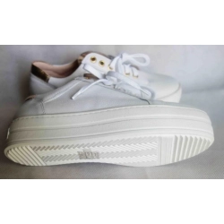 trampki Młodzieżowe białe skóra 37