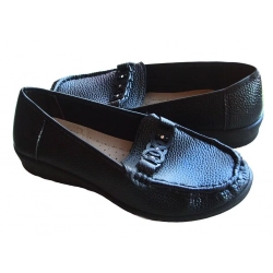 czarne mokasy damskie 39