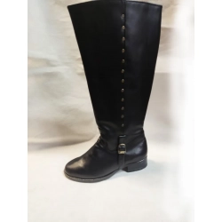 KOZAKI skorzane szeroka cholewka obwod aż 41 cm 35,5