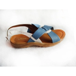 Wycofany z oferty -40 skórzane sandały DAMSKIE PŁASKIE 36