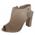 Wycofany z oferty  sandały damskie obcas 10 cm GD-3308 BEIGE 38