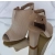 Wycofany z oferty  sandały damskie obcas 10 cm GD-3308 BEIGE 38