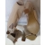 Wycofany z oferty  sandały damskie obcas 10 cm GD-3308 BEIGE 38
