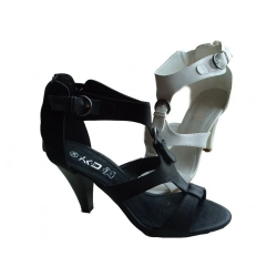 Gladiatorki CZARNE SANDAŁY obcas 9cm rozmiar 39