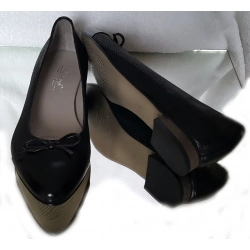 SKÓRZANE czółenko BALETKI tęg H 9736 M- 274 45