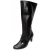 GLAM ,retro CZARNE KOZAKI szeroka az 46 cm nr 42