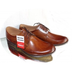 MOSKAŁA SZERSZE BUTY MĘSKIE KONIAK teg G1/2 39