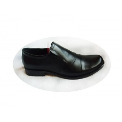 Skorzane BUTY MESKIE szerokie TĘGOSĆ H XX CZERŃ 43
