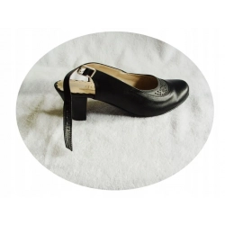 SKÓRZANE sandały DamsKIE PEŁNY PRZÓD 40