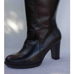 Kozaki SKÓRA SZEROKA CHOLEWKA obwód AZ 44 CM 37