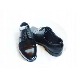 WIZYTOWE BUTY MĘSKIE LAKIER skóra 44