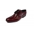 MOSKAŁA skórzane BUTY męskie bordo nr 41
