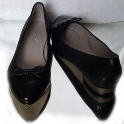 SKÓRZANE czółenko BALETKI tęg H 9736 M- 274 43