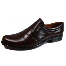 Skorzane BUTY MESKIE szerokie TĘGOSĆ H cabir 41
