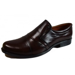 Skorzane BUTY MESKIE szerokie TĘGOSĆ H cabir 41