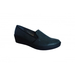 Mokasyn popiel na standard stopę obcas 4,5cm nr.37