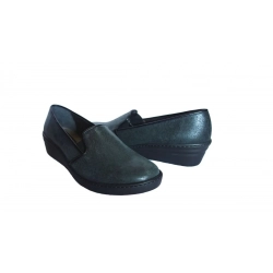 Mokasyn popiel na standard stopę obcas 4,5cm nr.37