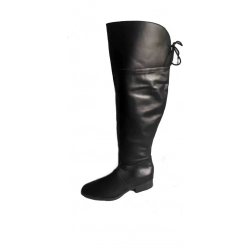 MUSZKIETERKI SKÓRA szeroka cholewka AZ 43 CM 39