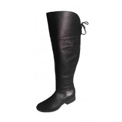 MUSZKIETERKI SKÓRA szeroka cholewka AZ 46 CM 42