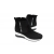 SKÓRZANE Sneakersy botki koturn 5 cm POLAR 36