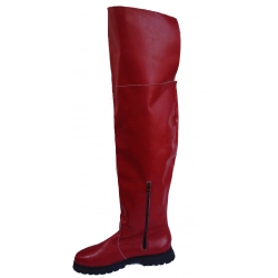 koty szeroka cholewka OBW AZ 46 cm czerwony 45