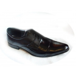 WIZYTOWE BUTY MĘSKIE LAKIER skóra 42