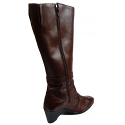 KOZACZKI  brąz szeroka cholewka az 43 cm  40