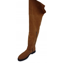 koty szeroka cholewka OBW AZ 48 cm zamsz 46