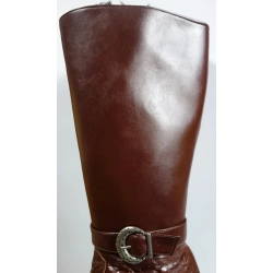 KOZACZKI  brąz szeroka cholewka az 43 cm  40