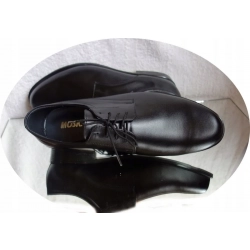 BARDZO SZEROKIE BUTY MESKIE TEGOSC 3 X H 39 CZARNY