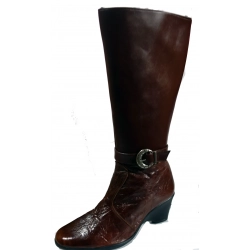 KOZACZKI  brąz szeroka cholewka az 43 cm  40