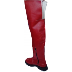 koty szeroka cholewka OBW AZ 46 cm czerwony 45