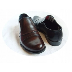 Skorzane BUTY MESKIE szerokie TĘGOSĆ H XX KABIR 45