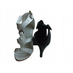 gladiatorki BIAŁE SANDAŁY obcas 9cm rozmiar 40