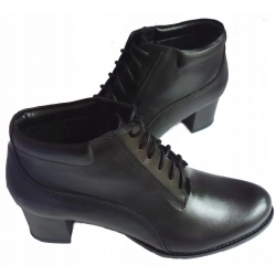 SKÓRZANE BOTKI TEG G i H OBCAS 5,5 cm 39