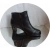 SKÓRZANE BOTKI szerokie tęgośc H OBCAS 6 cm 38