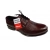 BARDZO SZEROKIE BUTY MESKIE TEGOSC 3 X H 39 BORDO