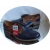 skórzane BUTY męskie granat brąz  41