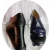 Skorzany BOTEK granat  OBCAS 6,5  elegancja 37