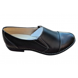 Damskie półbuty wsuwane czarne tęg.G obc.2 nr.40