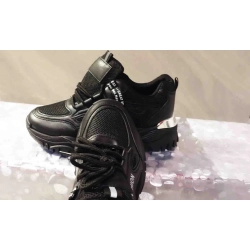 Buty sportowe  Fashion  czarne gruba podeszwa 40