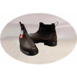 Moskała skórzane brązowe sztyblety tęg G nr.41