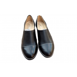 Damskie półbuty wsuwane czarne tęg.G obc.2 nr.40