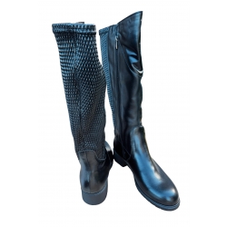 Kozaki Filipczyk skórzane czarne tęg.H obw.48-50 nr43