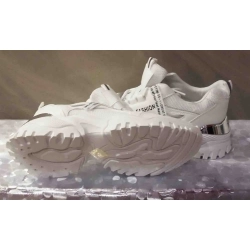 Buty sportowe  Fashion SIATKI  BIAŁE gruba podeszwa 37