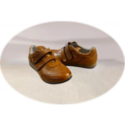 Sportowe skórzane półbuty brąz tęg G nr.42