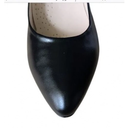 SKÓRZANE czółenko czarne na szerszą stopę tęg G1/2 NR 43,5